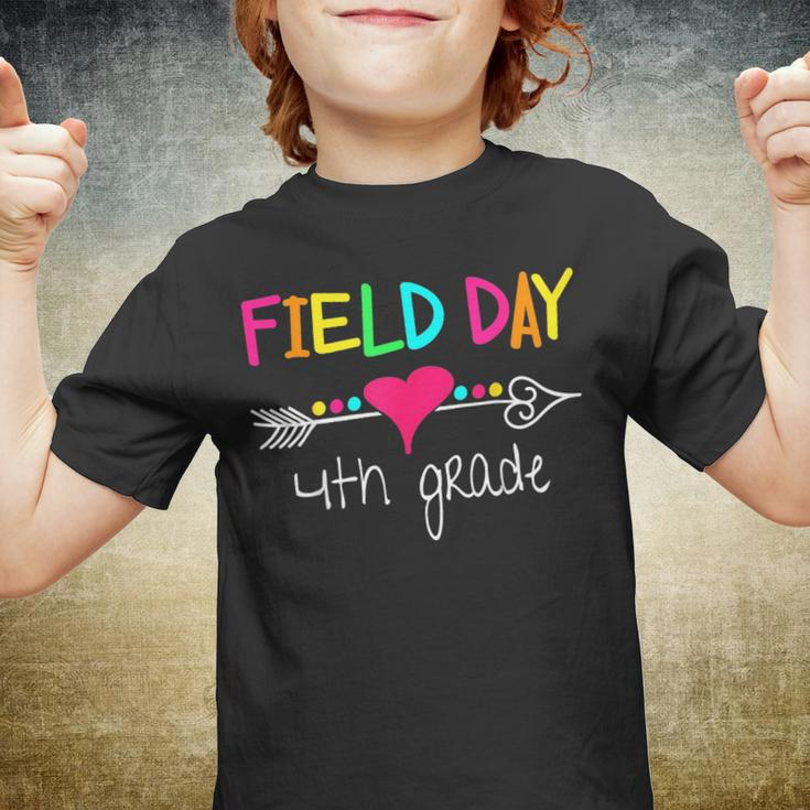 Field Day 2023 4Th Fourth Grade Let The Games Begin Teachers Games Funny Gifts Youth T-shirt