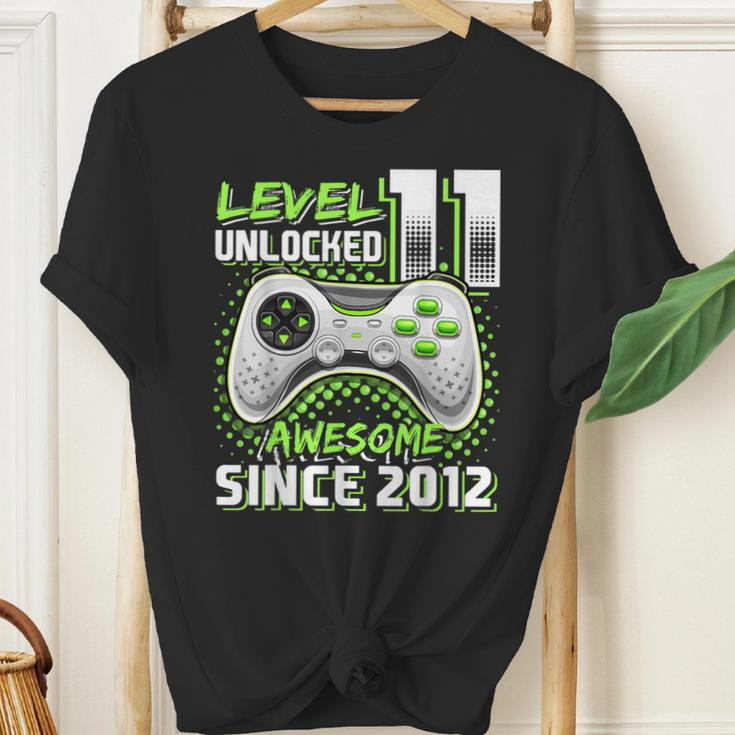 Level 11 Unlocked Awesome 2012 Video Game 11Th Birthday Boy Youth T-shirt