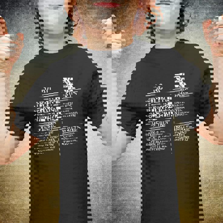 Mens Dad Stats Dungeons Gamer D20 Tabletop Dragons Funny Nerdy Youth T-shirt Mens Dad Stats Dungeons Gamer D20 Tabletop Dragons Funny Nerdy Youth T-shirt