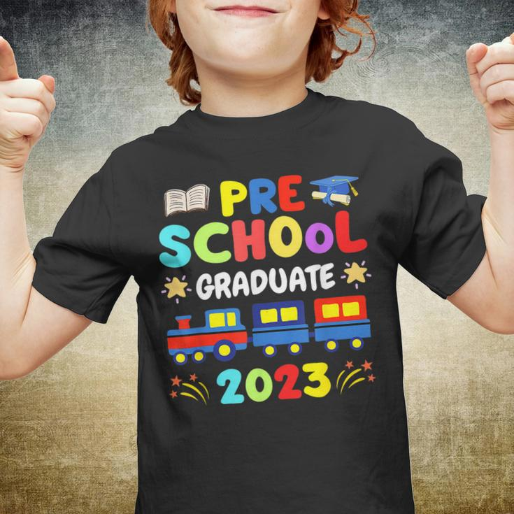 Pre School Graduate 2023 Pre K Class Of 2023 Train Youth T-shirt