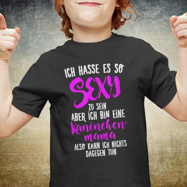 Sexy Rabbit Mum Funny Fun Rabbit Gift For Women Youth T-shirt