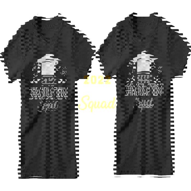 2022 Graduation Squad Funny Graduate Graphic Youth T-shirt