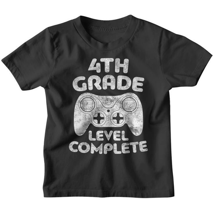 4Th Grade Level Complete  Fourth Grade Graduation  Youth T-shirt