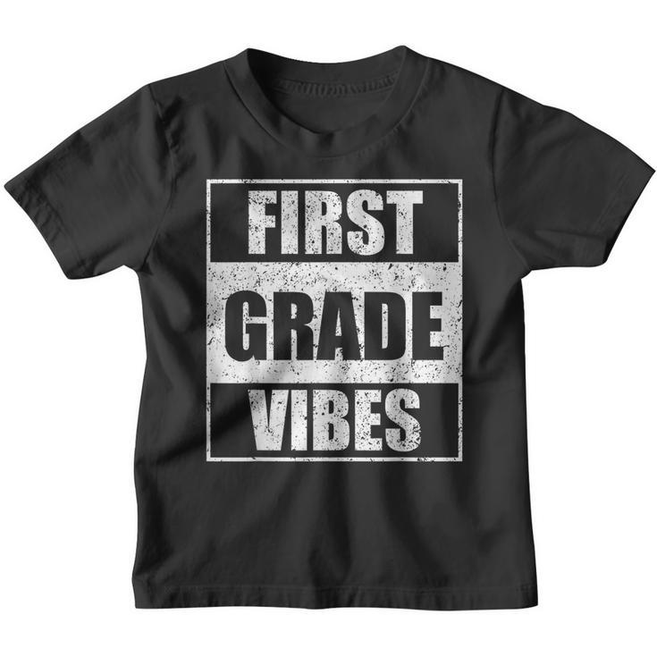 Back To School 1St Grade Vibes First Day Of School Teachers  Youth T-shirt