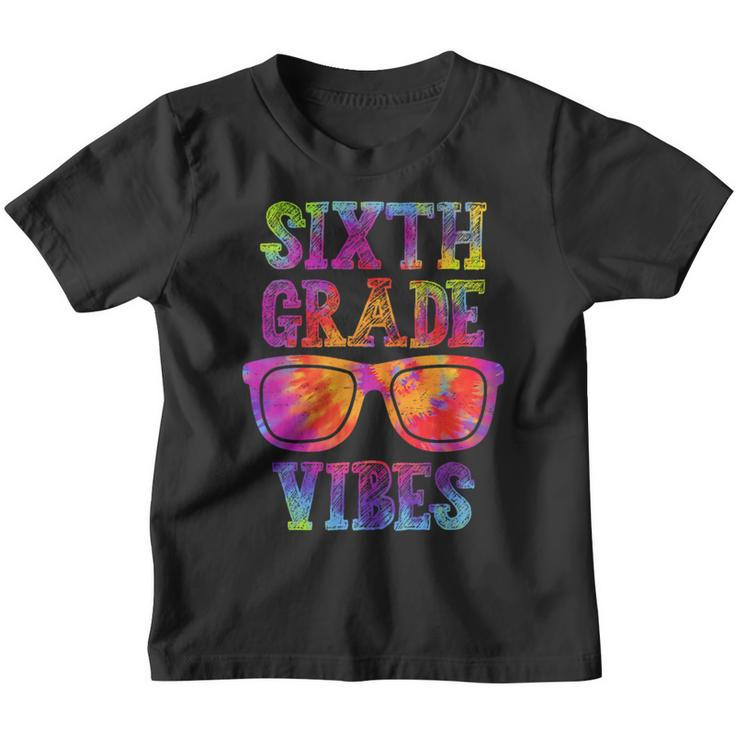 Back To School Sixth Grade Vibes  1St Day Of School   Youth T-shirt