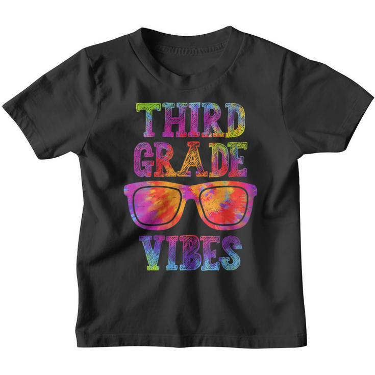 Back To School Third Grade Vibes  1St Day Of School  Third Grade Gifts Youth T-shirt
