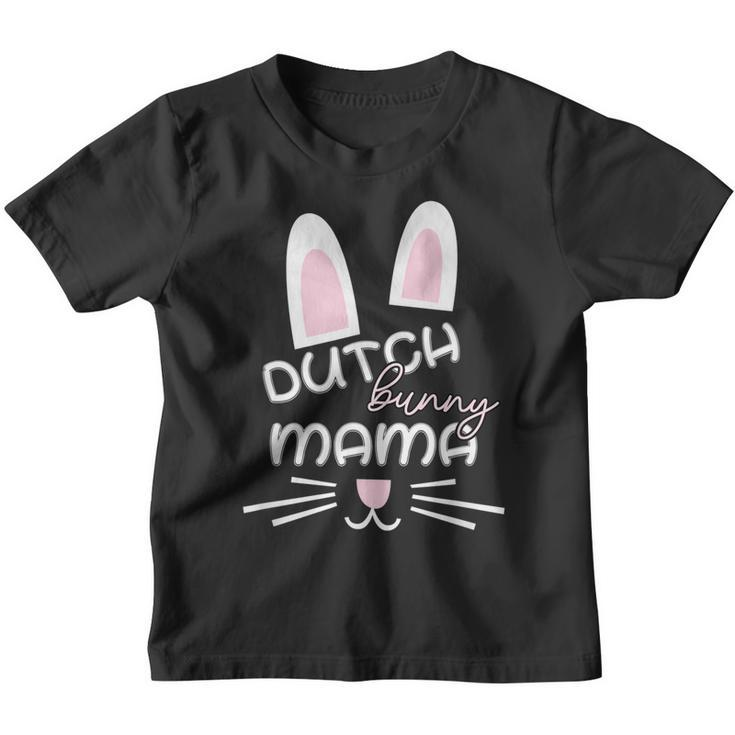 Dutch Rabbit Mum Rabbit Lover  Gift For Women Youth T-shirt