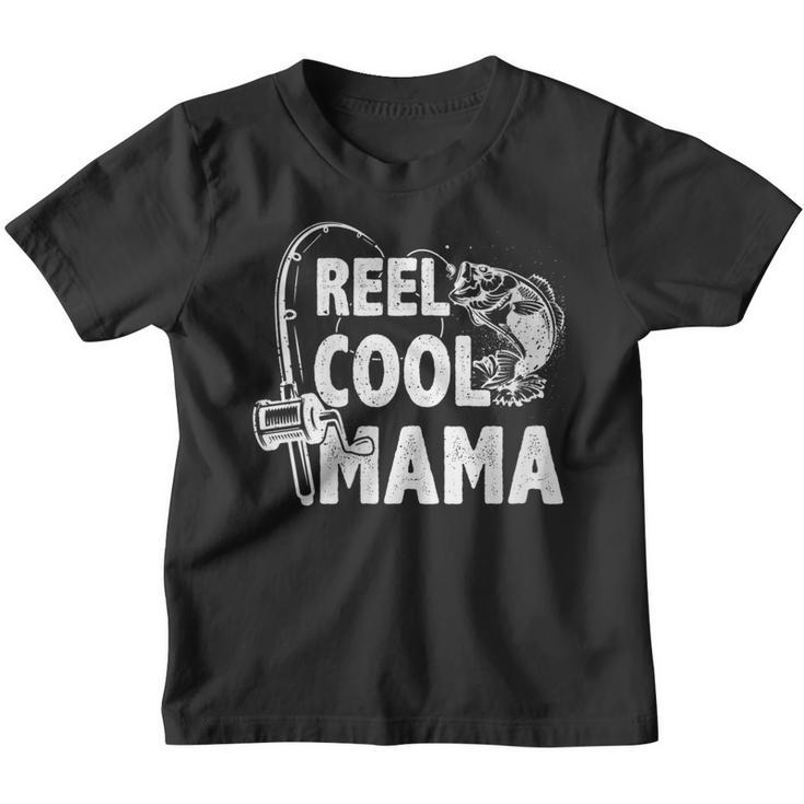 Family Lover Reel Cool Mama Fishing Fisher Fisherman  Gift For Womens Gift For Women Youth T-shirt