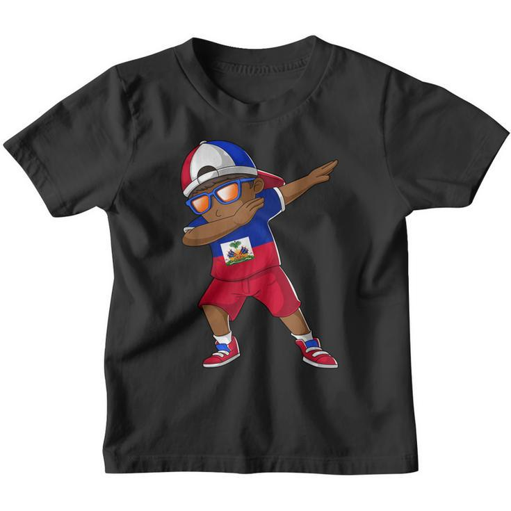 Haitian Boy Haiti Kid Patriotism Roots Heritage  Youth T-shirt