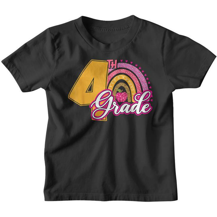 Hello Fourth Grade Vibes Teacher Student Back To School  Teacher Gifts Youth T-shirt
