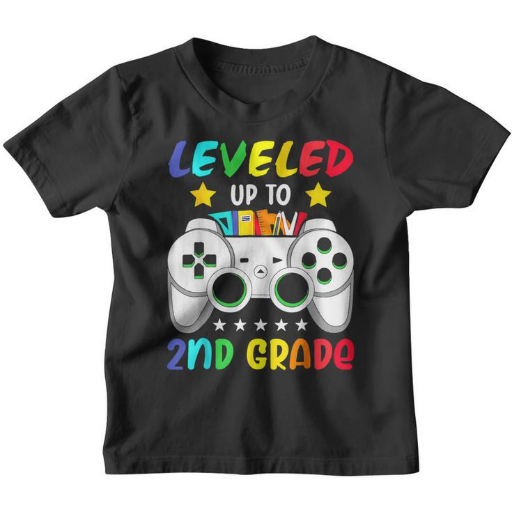 Leveled Up To 2Nd Grade Boy Second Grade Crew Back To School  Youth T-shirt