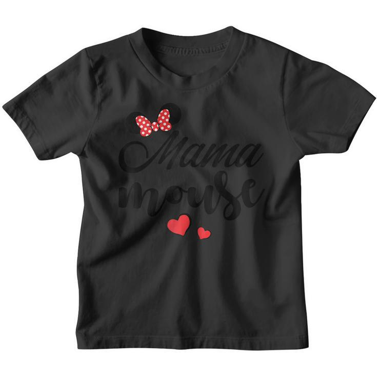 Mama Mouse  Mama Mouse Heart Funny Mama Mothers Day  Gift For Mens Gift For Women Youth T-shirt