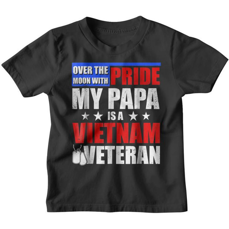 My Papa Is A Vietnam Veteran  Gift For Kids Youth T-shirt