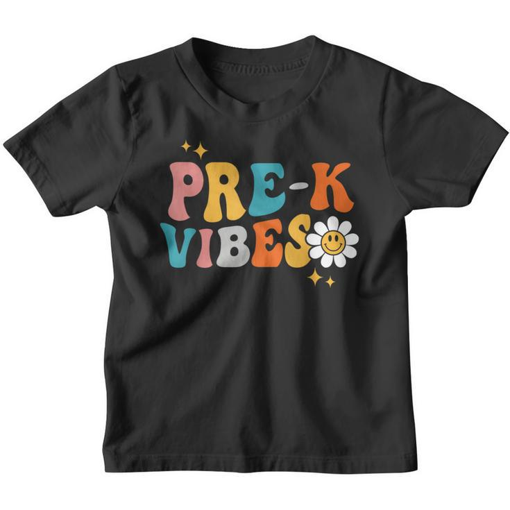 Pre-K Grade Vibes First Day Of School Funny Back To School  Youth T-shirt