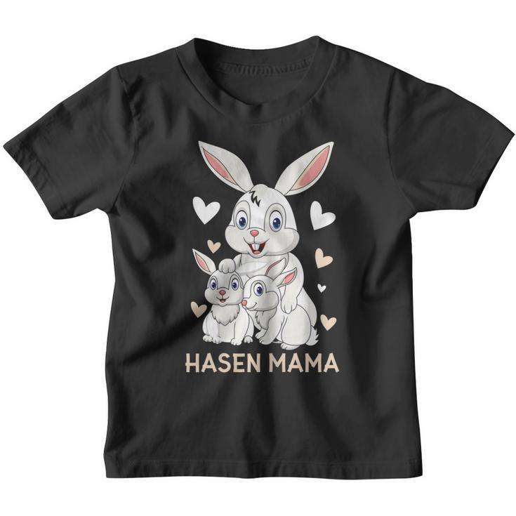 Rabbit Mum Design Cute Bunny Outfit For Girls  Gift For Women Youth T-shirt