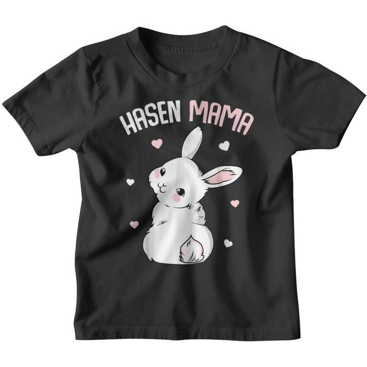 Rabbit Mum  With Rabbit Easter Bunny  Gift For Women Youth T-shirt