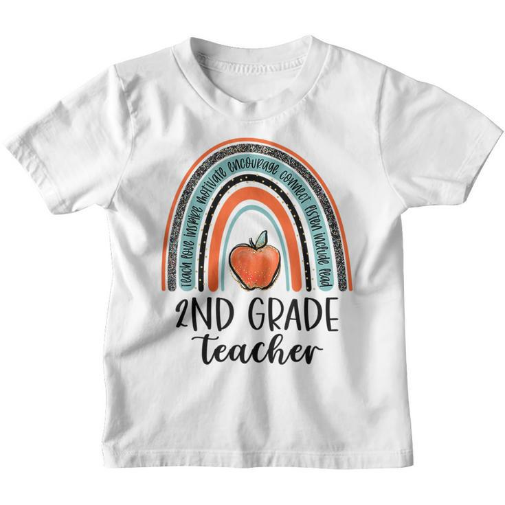 2Nd Grade Teacher Vibes Back To School First Day Teachers  Teacher Gifts Youth T-shirt