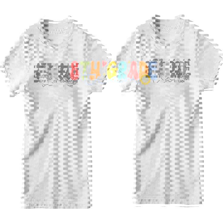 Back To School Eighth Grade Vibes Retro 8Th Grade Team  Retro Gifts Youth T-shirt