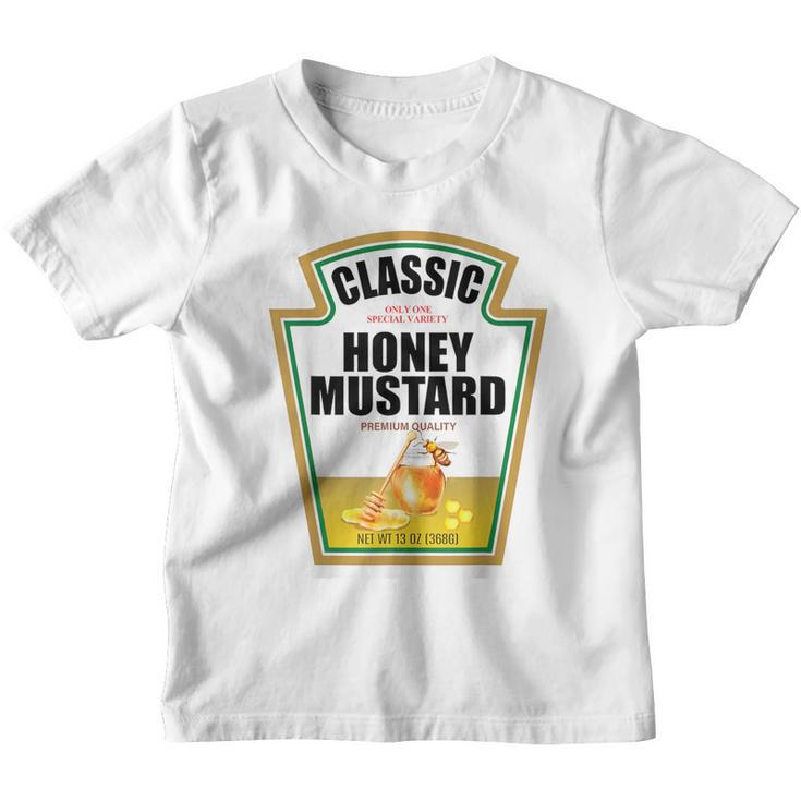 Honey Mustard Condiment Group Halloween Costume Adult Kid Youth T-shirt