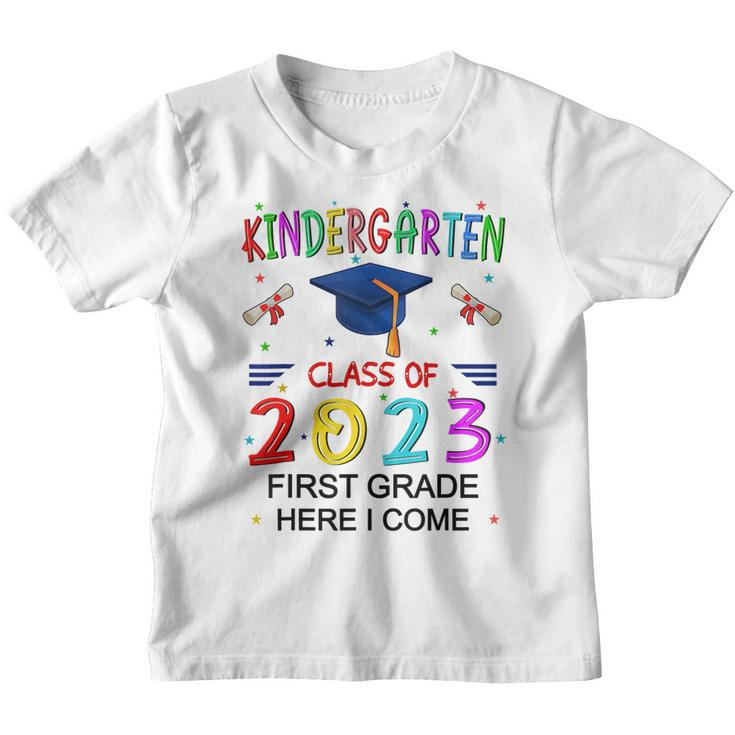 Kindergarten Graduation Class Of 2023 Graduate Kids Boy Girl  Youth T-shirt
