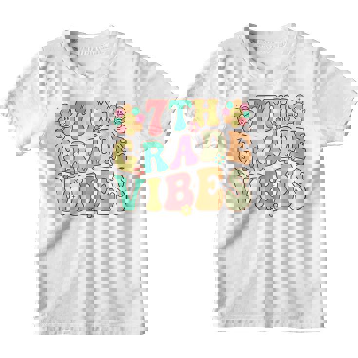 Seventh Grade Vibes 7Th Grade First Day Of School Teacher  Gifts For Teacher Funny Gifts Youth T-shirt