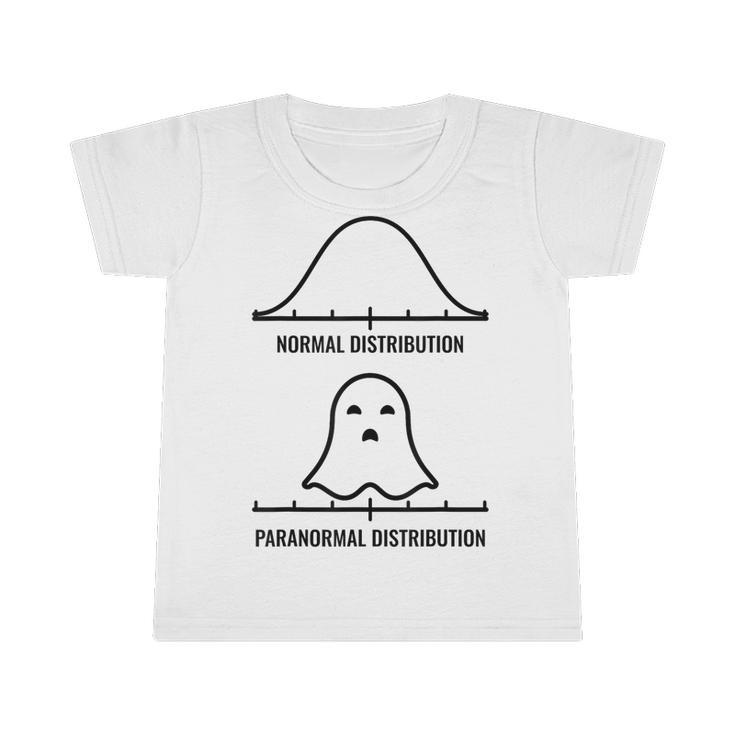 Normal Paranormal Distribution School Psychologist Halloween Infant Tshirt