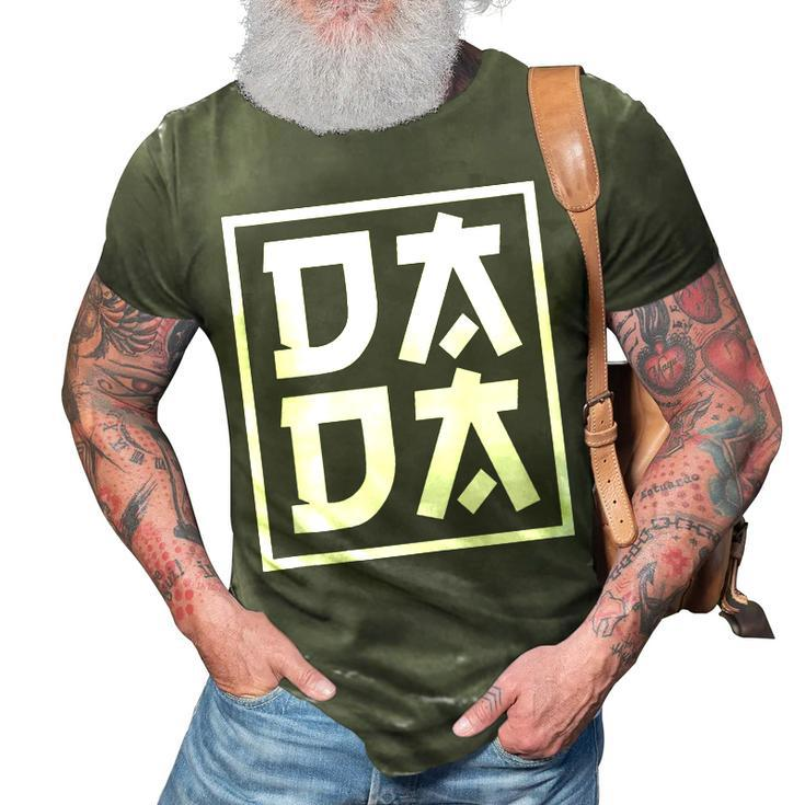 Fathers Day Dada Anime Dad Otaku Neko Best Dad  Gift For Mens Gift For Women 3D Print Casual Tshirt