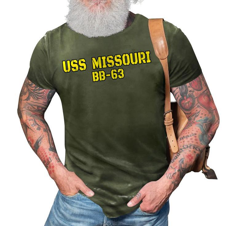 Missouri Veterans Day Memorial Day Father Grandpa Dad Son  Gift For Women 3D Print Casual Tshirt