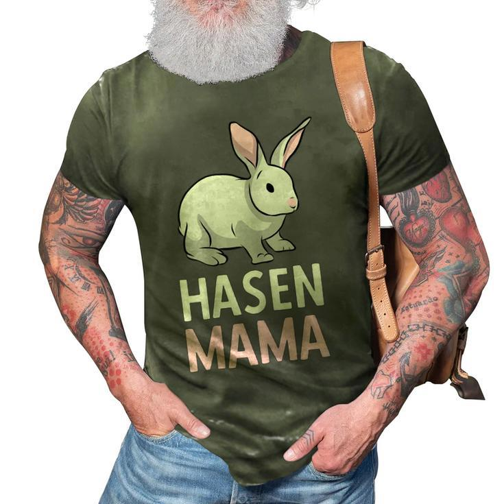 Rabbit Mum Rabbit Mother Pet Long Ear  Gift For Womens Gift For Women 3D Print Casual Tshirt