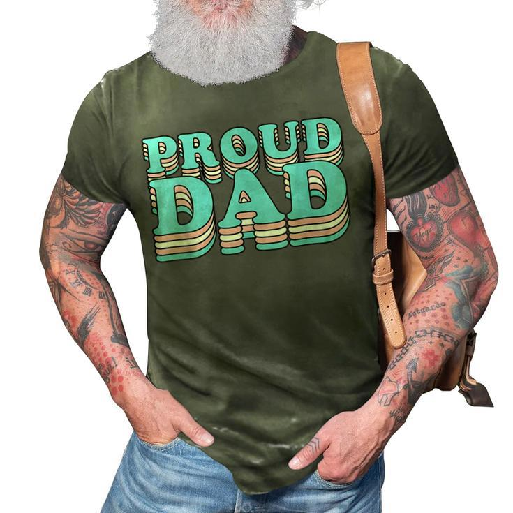 Transgender Pride Father Proud Trans Dad  Gift For Womens Gift For Women 3D Print Casual Tshirt