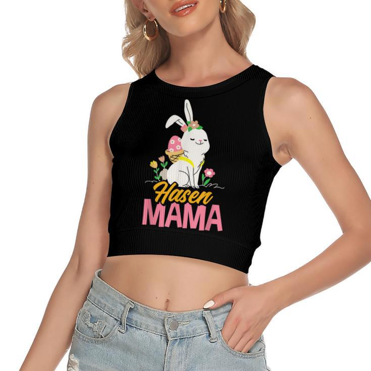 Rabbit Pet Rabbit Mum Women's Crop Top Tank Top