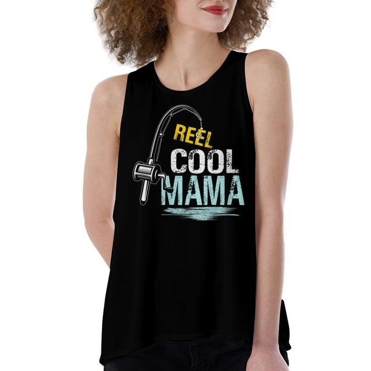 Reel Cool Mama Fishing Fisherman Retro Women's Loose Tank Top