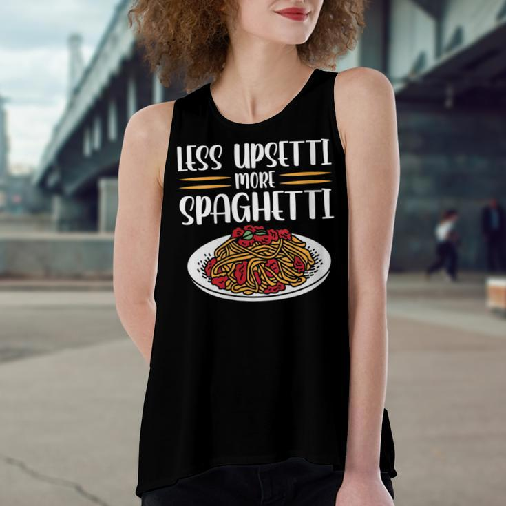 Less Upsetti Spaghetti Women's Loose Tank Top
