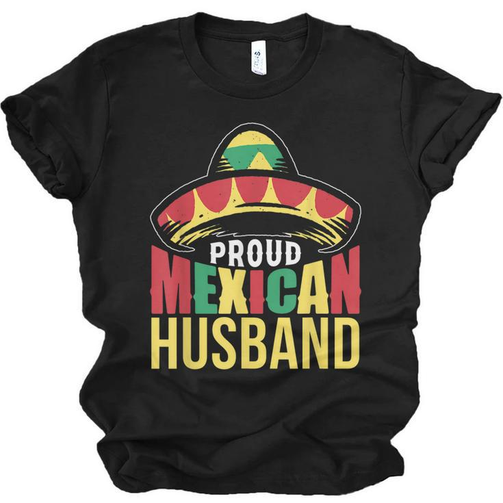 Proud Mexican Husband Mexico Mexicans Cute Fiesta Jersey T-Shirt