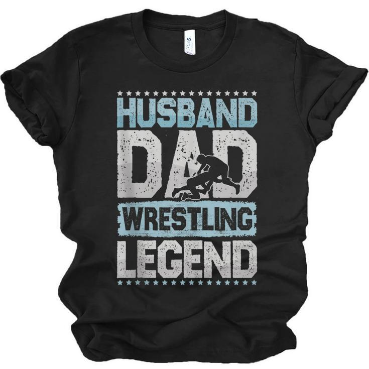 Wrestling Husband Dad Rings Legend Rings  Jersey T-Shirt