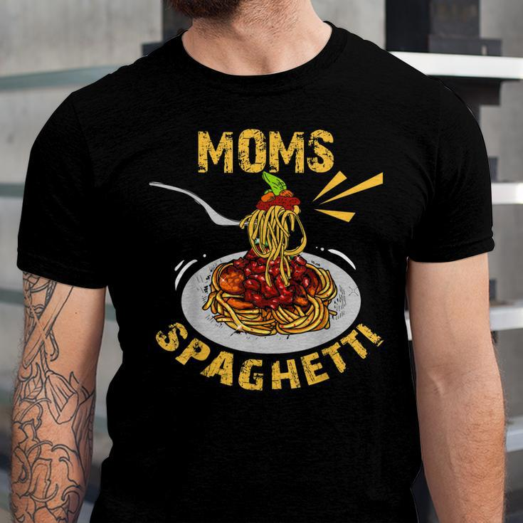 Moms Spaghetti Food Lovers Novelty Jersey T-Shirt