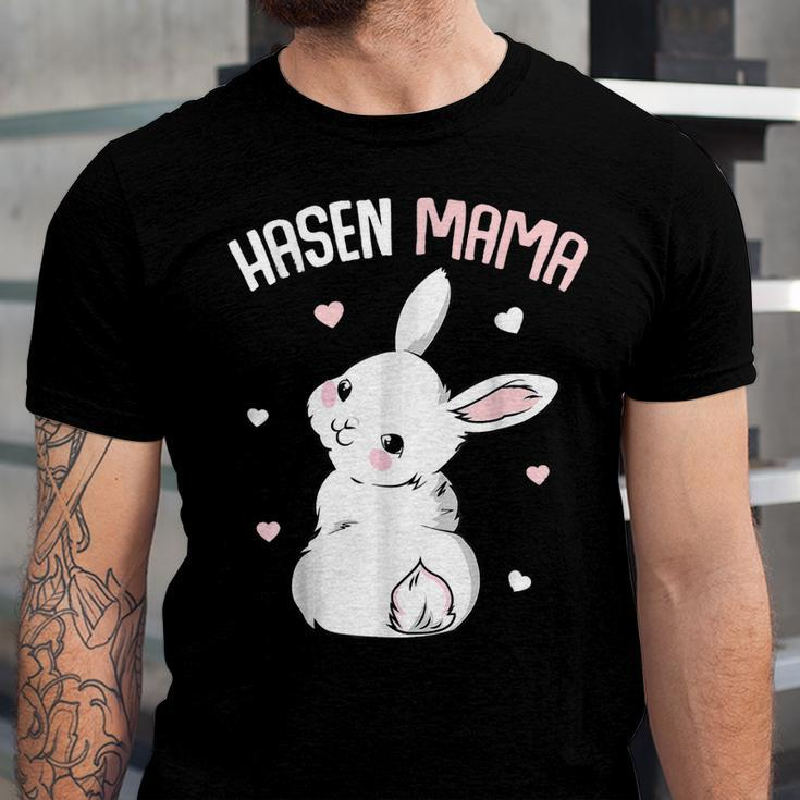 Rabbit Mum With Rabbit Easter Bunny Jersey T-Shirt