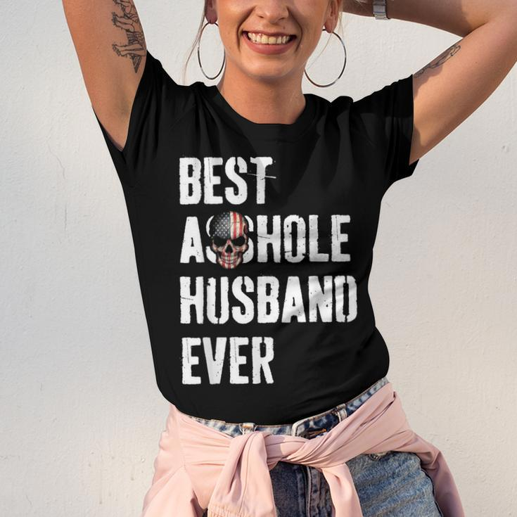 Best Asshole Husband Ever For Dad Jersey T-Shirt