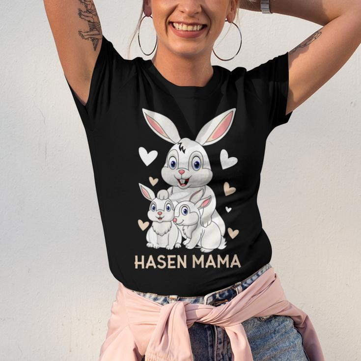Rabbit Mum Cute Bunny Outfit For Girls Jersey T-Shirt
