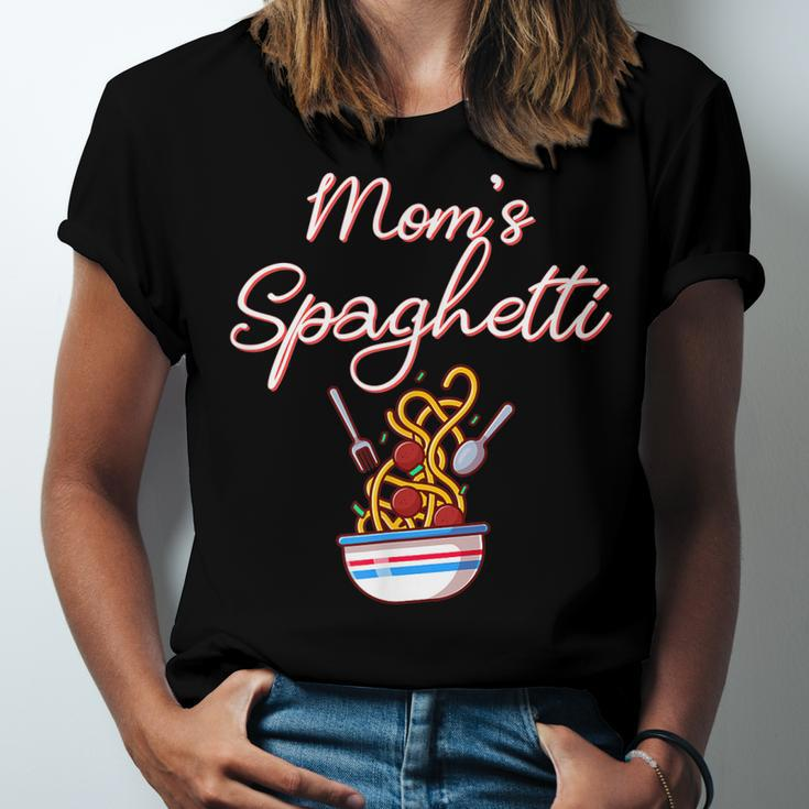 Moms Spaghetti And Meatballs Meme Food Jersey T-Shirt