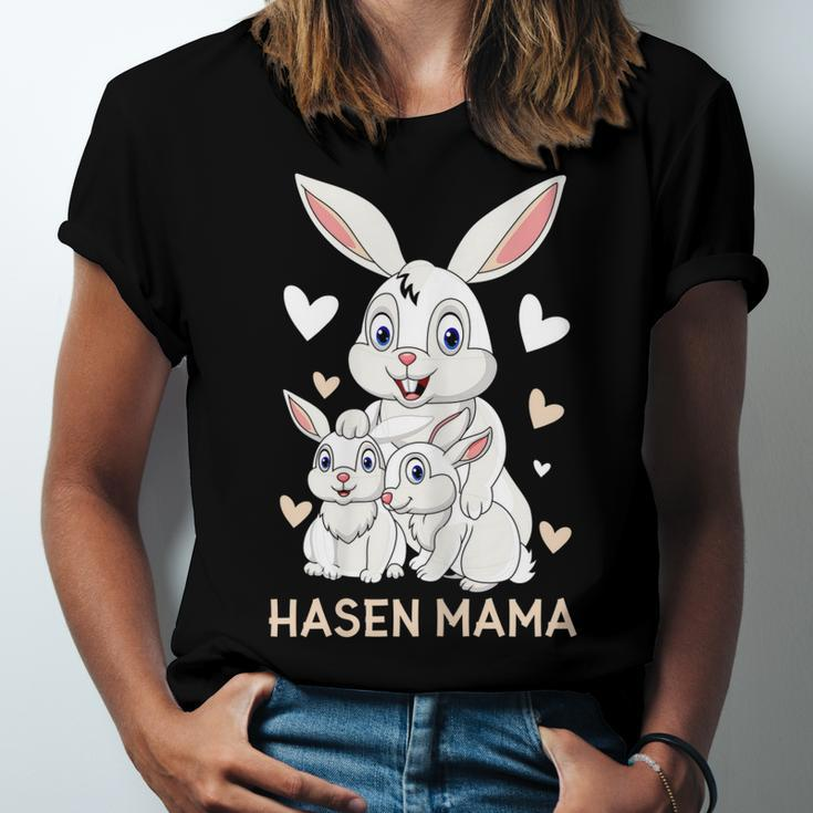 Rabbit Mum Cute Bunny Outfit For Girls Jersey T-Shirt