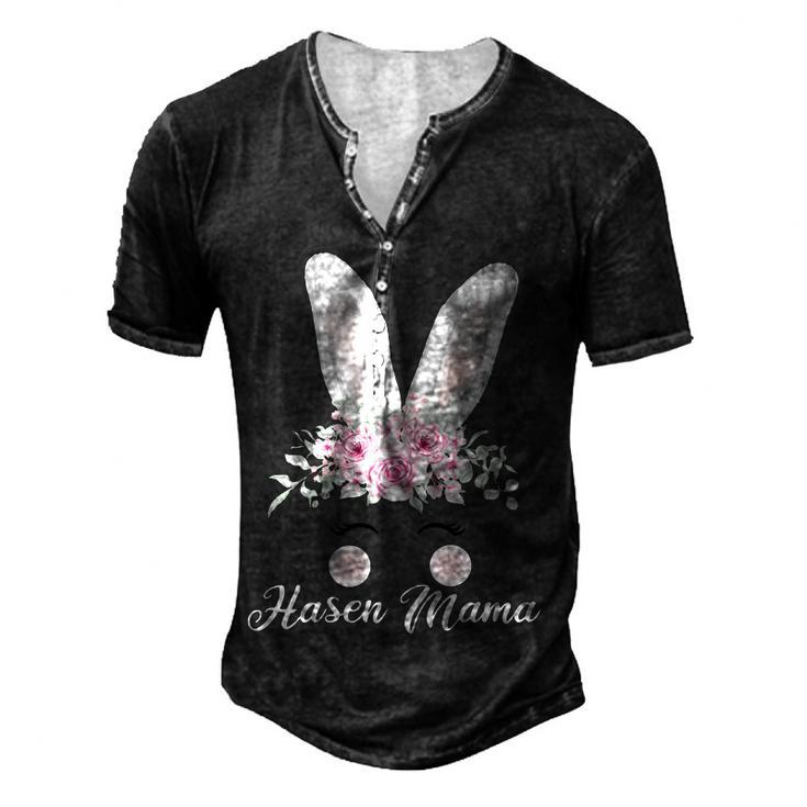 Rabbit Rabbit Mum Rabbit Bunny Lover For Women Men's Henley T-Shirt