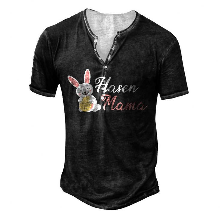 Rabbit Mum Easter Rabbit Mum Rabbit For Women Men's Henley T-Shirt