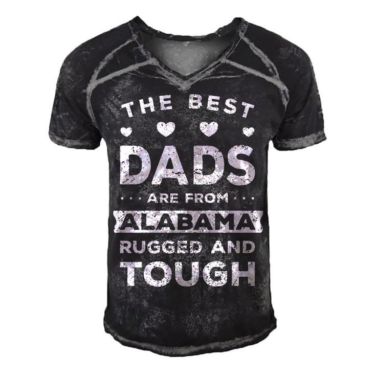 Alabama Dad Funny Saying   Gift For Mens Gift For Women Men's Short Sleeve V-neck 3D Print Retro Tshirt