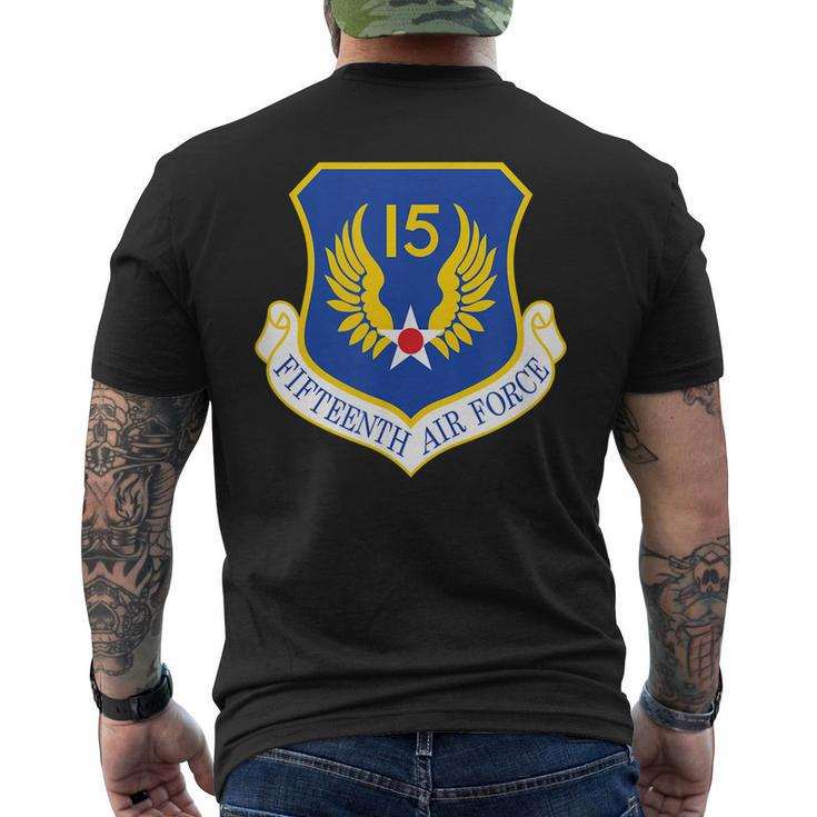 15Th Air Force Men's Back Print T-shirt