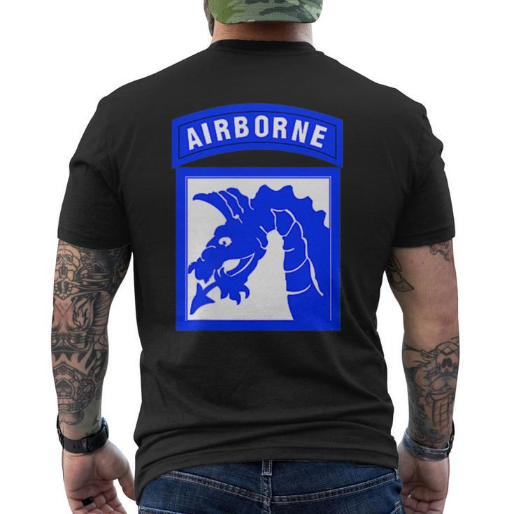 18Th Airborne Corps Xviii Corps Army Military Veteran Men's Back Print T-shirt