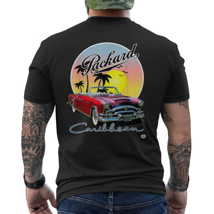 1953 Packard Caribbean Convertible The Perfect Beach Cruiser Men's T-shirt Back Print