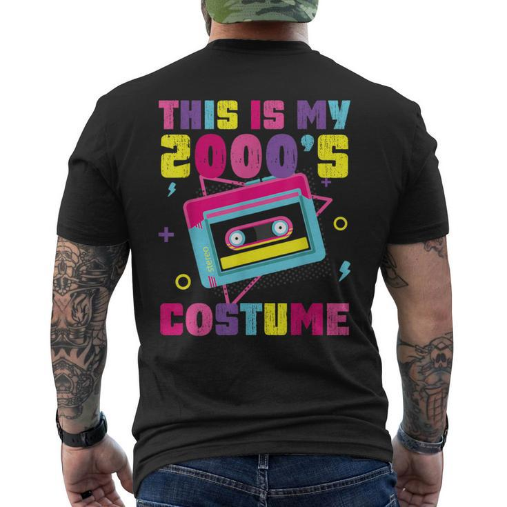 This Is My 2000'S Costume Early 2000S Hip Hop Style Men's T-shirt Back Print
