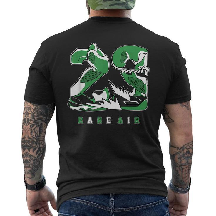 23 Rare Air Lucky Green 1S Matching Men's T-shirt Back Print