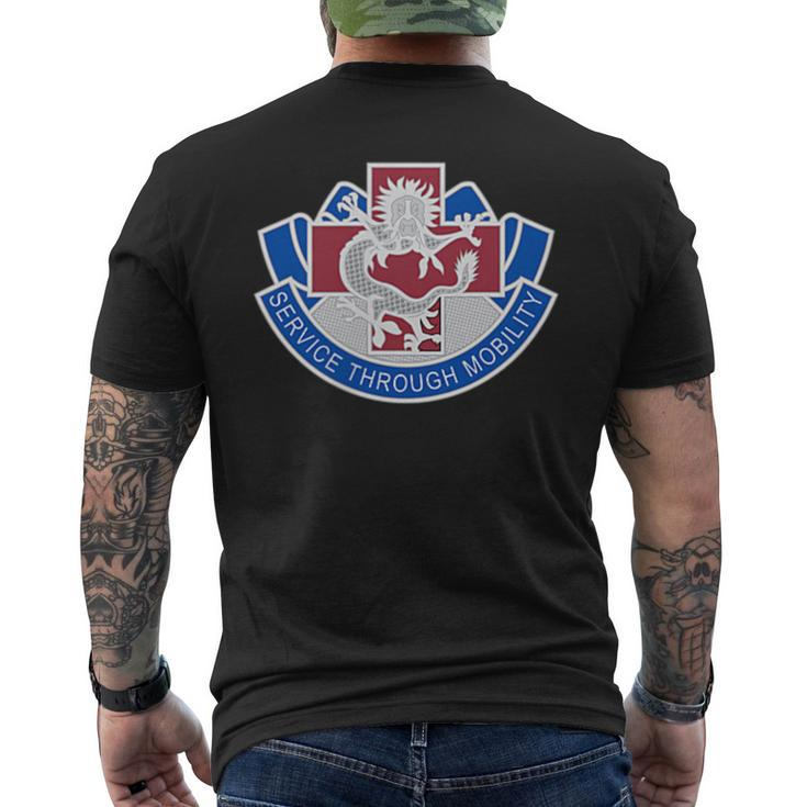 28Th Combat Support Hospital Men's Back Print T-shirt